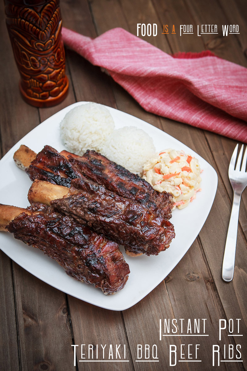 Instant Pot Teriyaki Bbq Beef Ribs Recipe Food Is Four Letter Word,Baked Ham Recipe