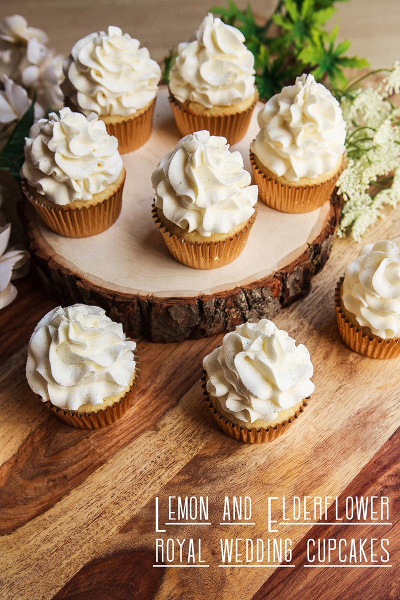 Lemon & Elderflower Cupcakes Recipe Prince Harry and Meghan Markle's Royal Wedding Cake