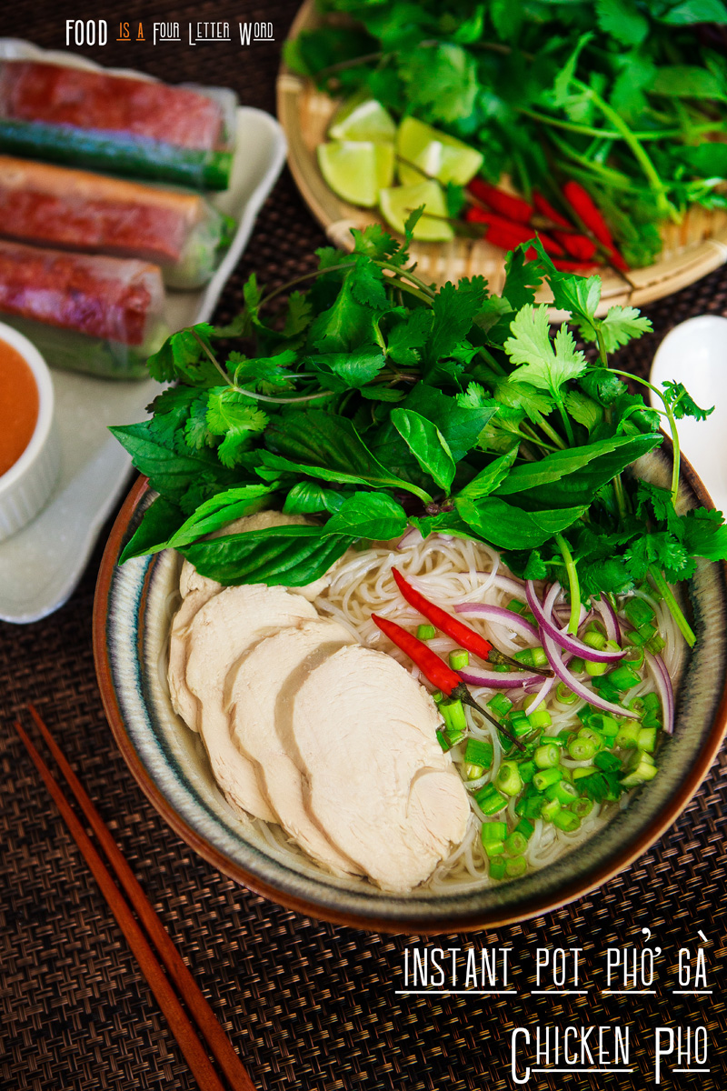 The BEST Instant Pot Pho Ga Chicken Pho Recipe