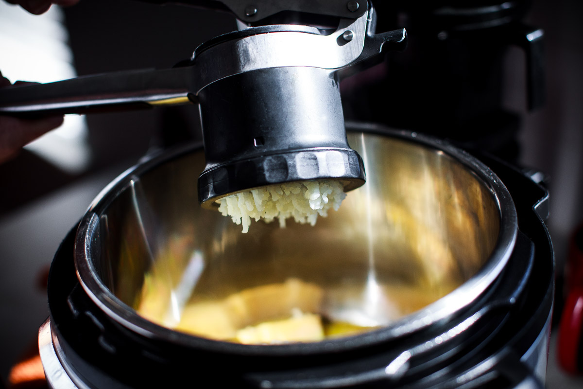 Instant Pot Garlic Mashed Potatoes Recipe