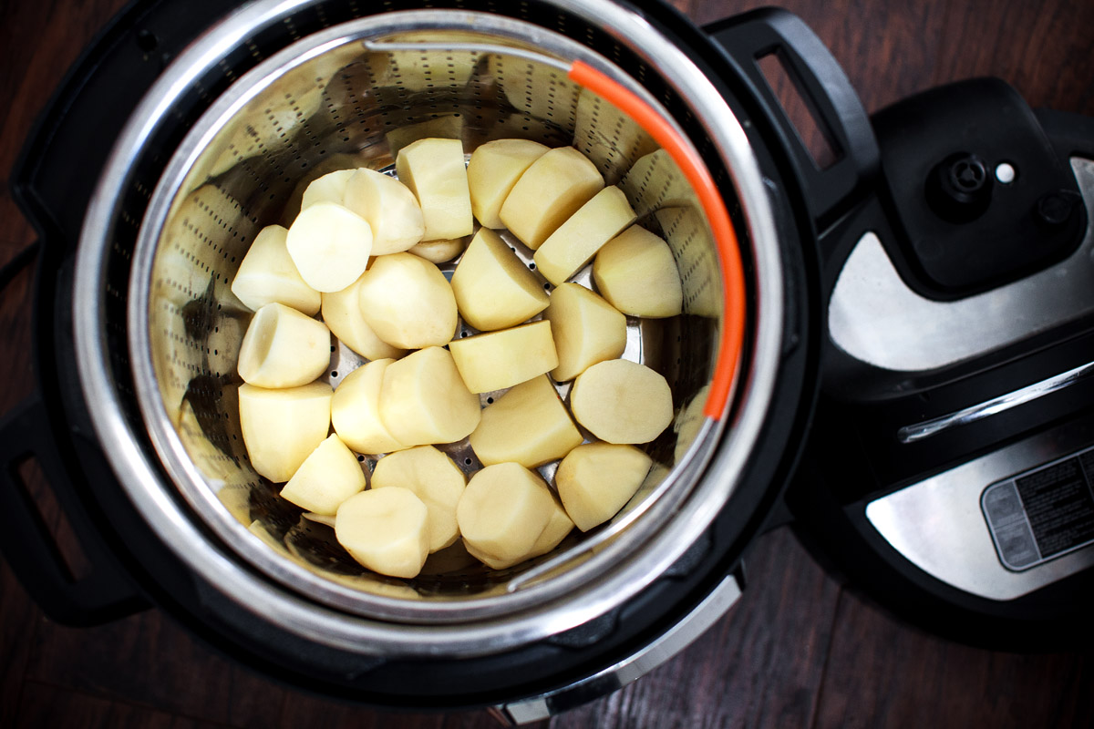 Instant Pot Garlic Mashed Potatoes Recipe