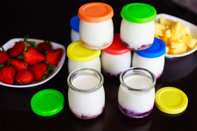 Instant Pot Fruit Bottom Yogurt Recipe FOOD is Four Letter Word