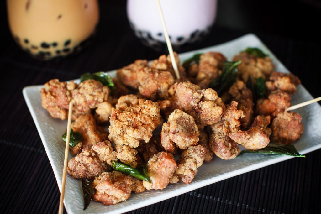 Taiwanese Popcorn Chicken Recipe (Boba Shop Popcorn Chicken) FOOD is