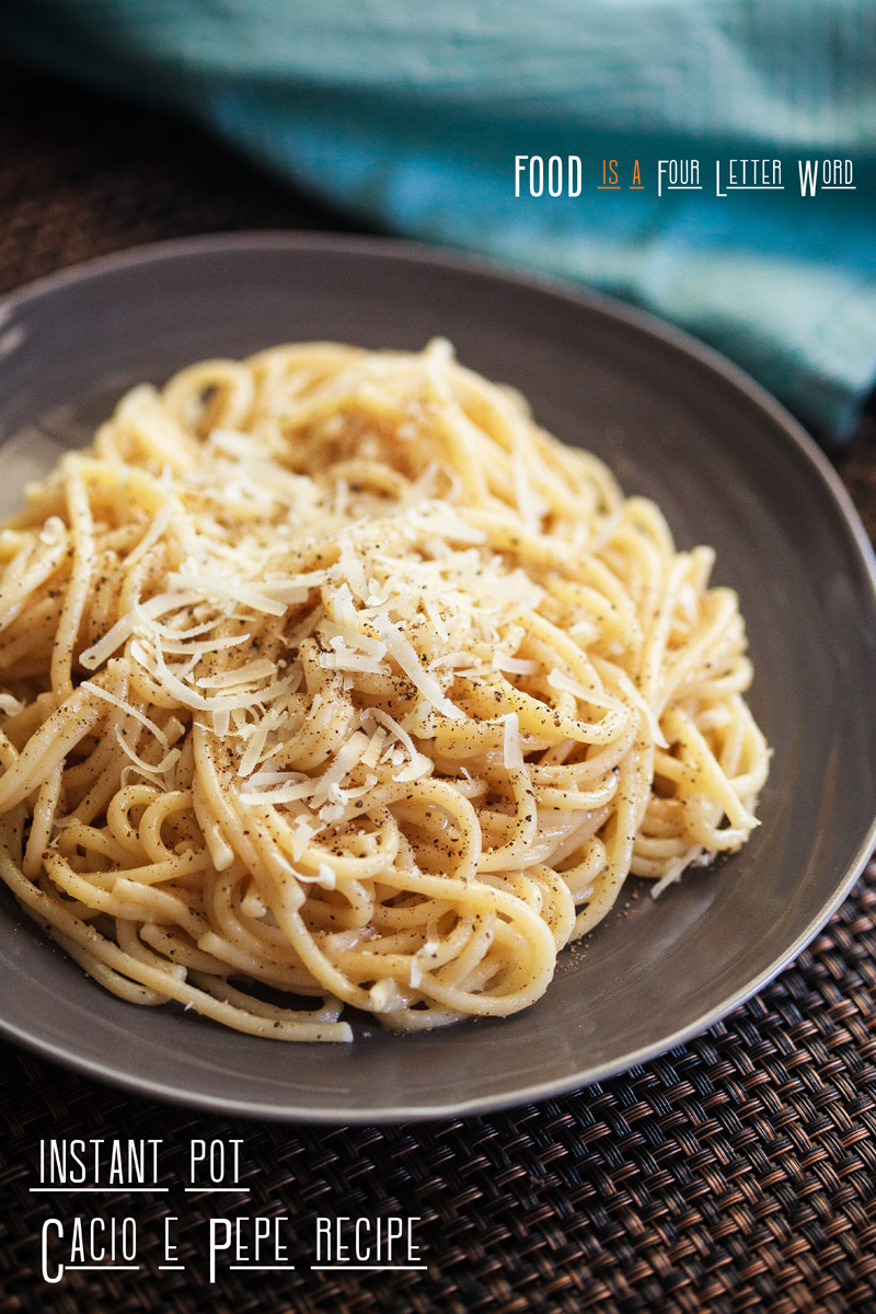 Instant Pot Cacio e Pepe Spaghetti Recipe