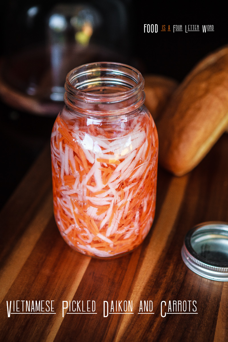 Vietnamese Pickled Daikon & Carrots Recipe (Đồ Chua)