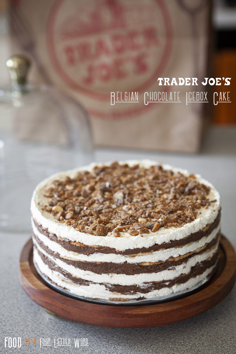 Trader Joe’s No-Bake Belgian Chocolate Icebox Cake