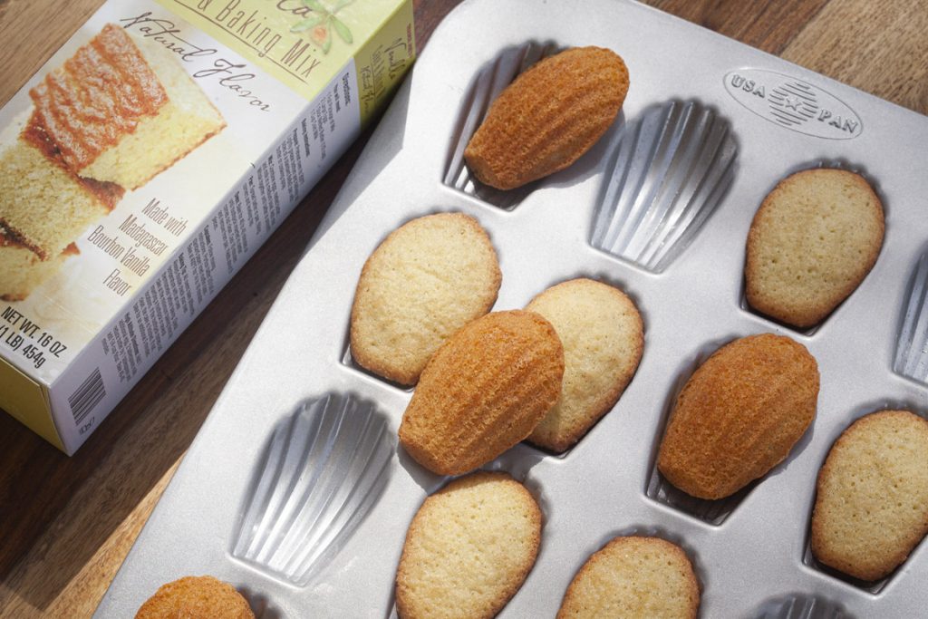 How to make Madeleines with Trader Joe’s Vanilla Cake Mix FOOD is