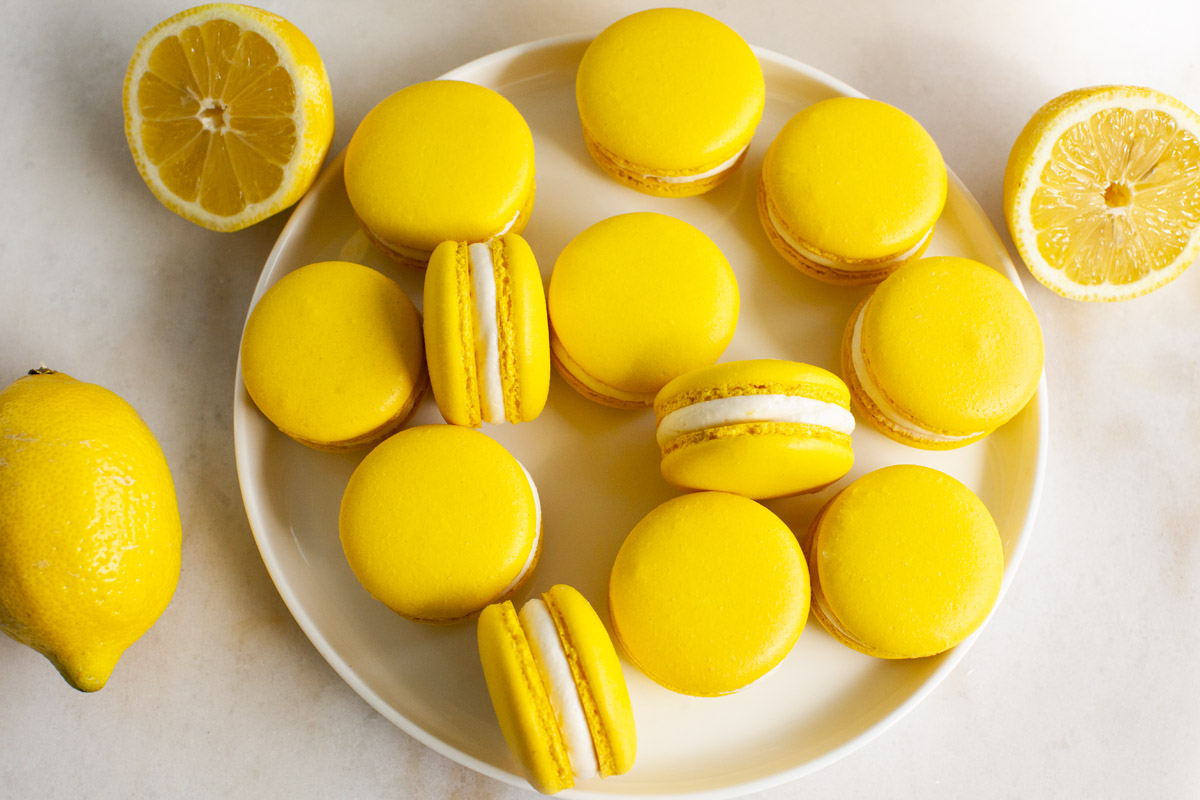 Lemon Cheesecake Macaron Recipe