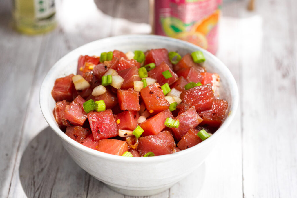 Foodland’s Wasabi Ahi Poke Recipe FOOD is Four Letter Word