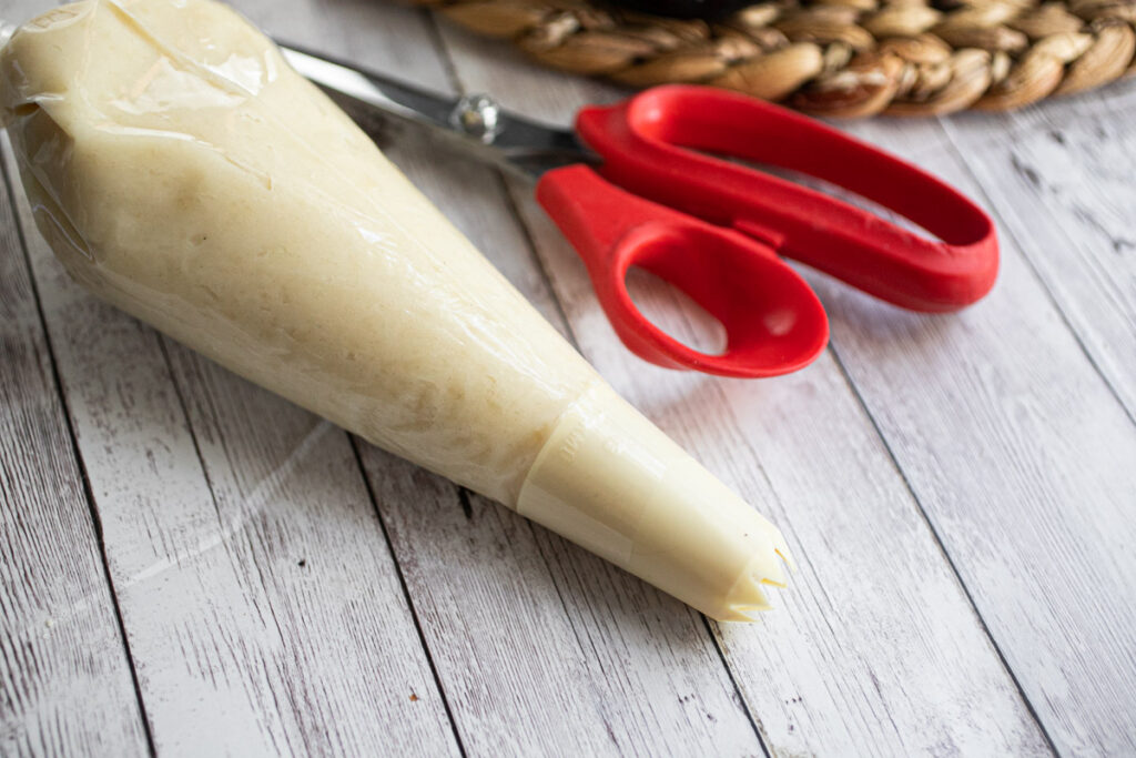Churros and Chocolate Ganache Dipping Sauce FOOD is Four Letter Word