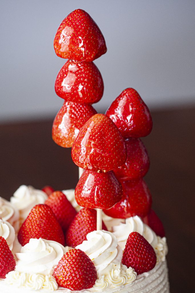 Candied Strawberries Recipe (Tanghulu) FOOD is Four Letter Word