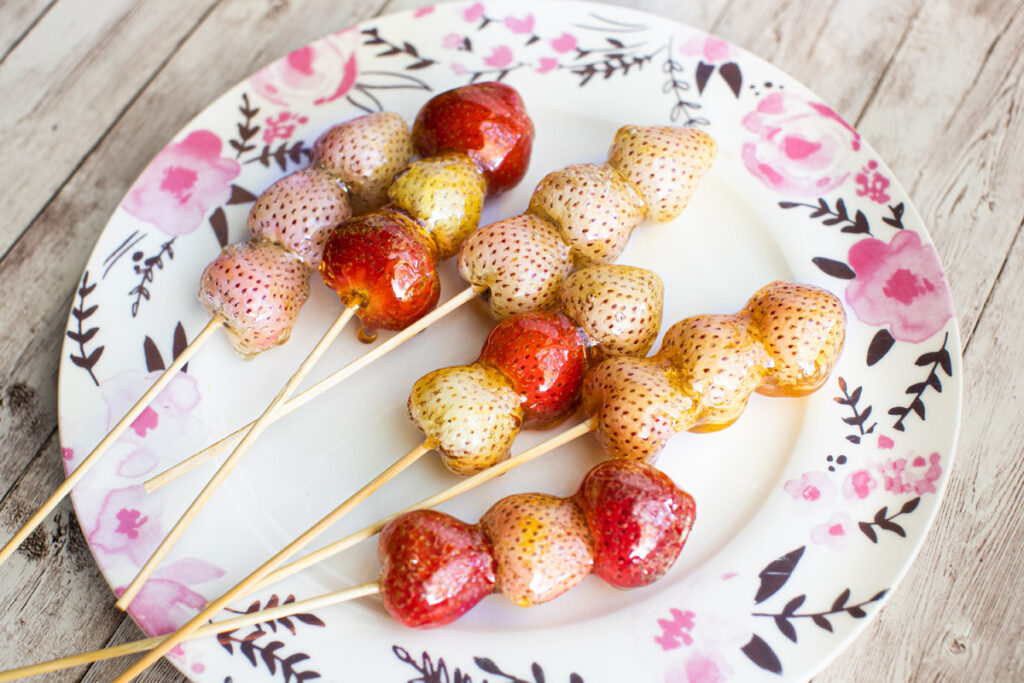 Candied Strawberries Recipe (Tanghulu) FOOD is Four Letter Word