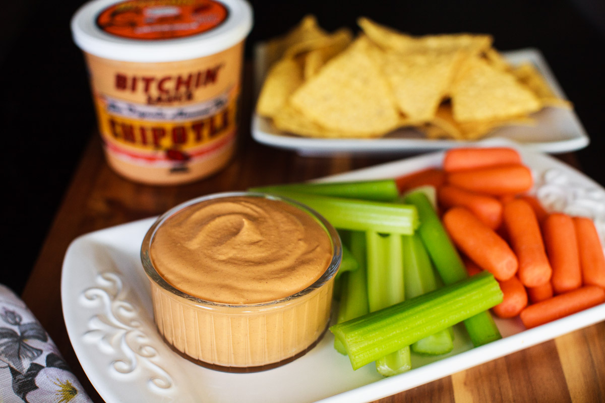 Chipotle Bitchin’ Sauce Recipe – Vegan Almond Dip – FOOD is Four Letter