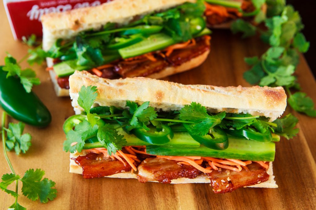 Trader Joe’s Pork Belly Banh Mi Recipe Hack FOOD is Four Letter Word