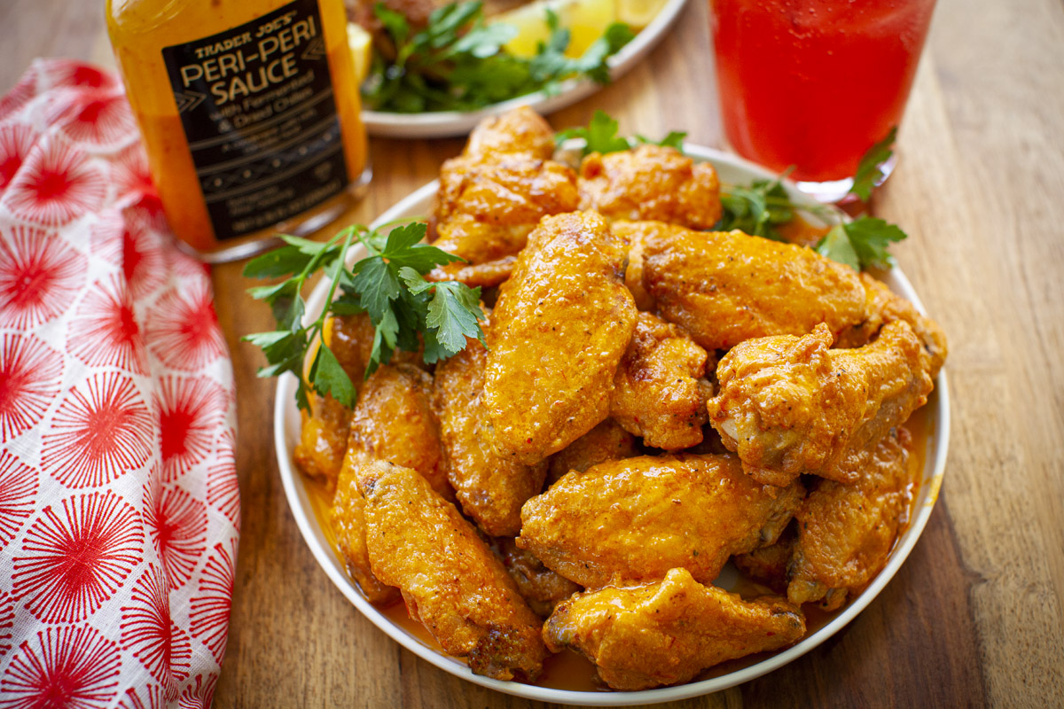 Air Fryer Peri-Peri Sauce Chicken Wings Recipe.